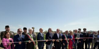 Inaugurato a Vicenza il Bacino di laminazione di viale Diaz. Zaia: “Vicenza protetta da tre invasi da 6 milioni di metri cubi” L'inaugurazione del bacino di Laminazione di viale Diaz