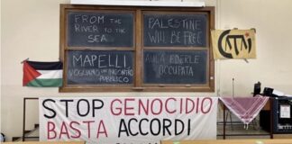 Ennesima protesta anti Israele: Spazio Catai e Potere al Popolo occupano il Bo Bo: Spazio Catai e Potere al Popolo occupano pro Palestina