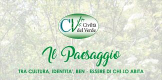 Incontri sul Paesaggio organizzati da Civiltà del Verde ai Chiostri di S. Lorenzo, ore 17,30 il 30 aprile, il 21 e 28 maggio Incontri sul Paesaggio organizzati da Civiltà del Verde