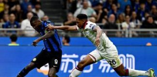 Inter-Cagliari 2-2, scudetto nerazzurro con vittoria nel derby