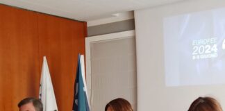 Lara Bisin, candidata Azione alle europee per Nordest: “L’economia rallenta, sono necessarie scelte industriali solide, non i bonus” Lara Bisin con Calenda e Bonetti