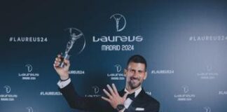 Laureus Awards, Djokovic vince premio ‘Miglior sportivo dell’anno