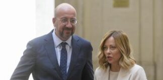 Meloni riceve Michel: “Attuare misure a sostegno degli agricoltori”