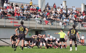 Rangers Rugby Vicenza, il sogno di Coppa si ferma nel barrage: Viadana passa 27-20 alla Rugby Arena Mischia Rangers Rugby Vicenza vs Viadana