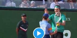 Montecarlo, Bublik lascia il posto alla raccattapalle: “Gioca tu” – Video