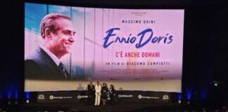 Parterre de roi per la premiere romana del film su Ennio Doris