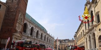 Vicenza, successo per Pompieropoli in Piazza dei Signori. Soddisfazione del comando provinciale dei Vigili del Fuoco Pompieropoli Vicenza