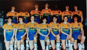 Primigi Vicenza 1988, Gorlin Gorlin in basso a sinistra con il numero 7