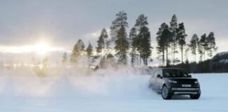 Test per le Range Rover full elettric