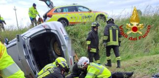 Torri di Quartesolo: perde il controllo dell’auto che finisce rovesciata su un campo, ferita una donna Incidente stradale: perde il controllo dell'auto che finisce rovesciata su un campo, ferita una donna