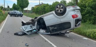 Con l’automobile contro un albero a Quinto Vicentino: ferita una donna di Vicenza incidente quinto vicentino