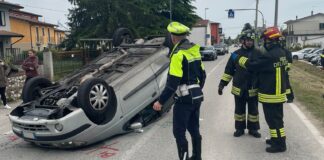 Thiene, scontro tra automobili: due persone in ospedale incidente stradale thiene
