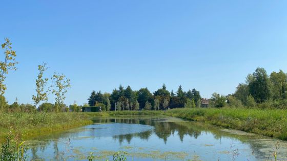 Un'immagine del Parco della Pace