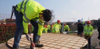Vicenza, realizzato il basamento del nuovo monumento dei fanti. All’opera anche studenti della Scuola Costruzioni Palladio