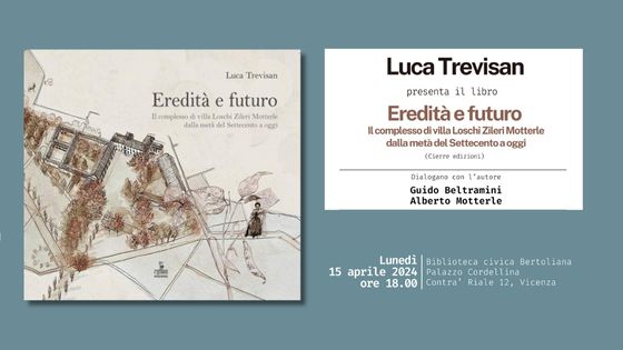 Eredità e futuro, libro di Luca Trevisan, presentato lunedì 15 aprile