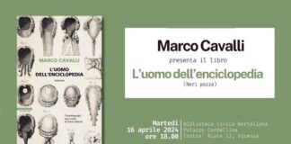 Martedì 16 aprile in Bertoliana la presentazione del libro di Marco Cavalli “L’uomo dell’enciclopedia” Presentazione del libro di Marco Cavalli "L'uomo dell'enciclopedia"
