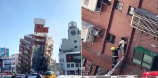 Terremoto a Taiwan di magnitudo 7.4, almeno 4 morti e oltre 50 feriti terremoto taiwan