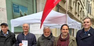 Elezioni europee e adunata degli alpini. Riunito Attivo PSI Vicenza capoluogo Elezioni europee: gruppo di dirigenti e tesserati del Psi di Vicenza