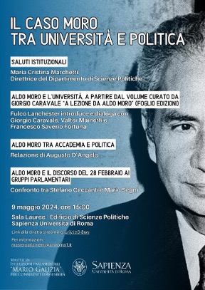 convegno "Il Caso Moro tra Università e Politica"
