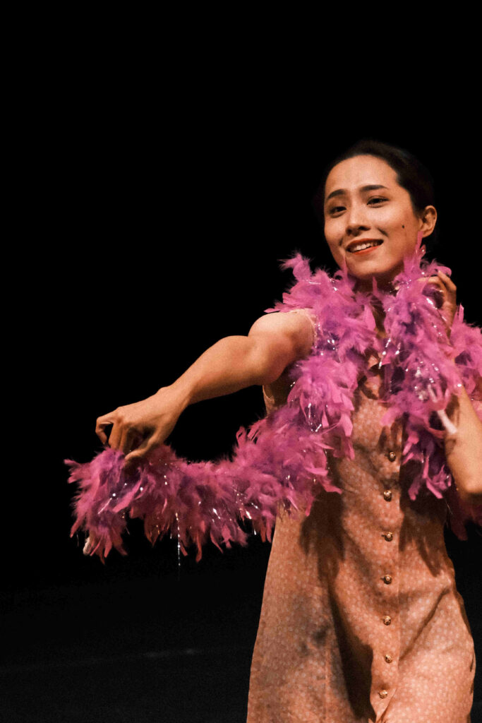 Chieh Hsuan Yen, una delle danzatrici di Taiwan ospitate dal TCVi