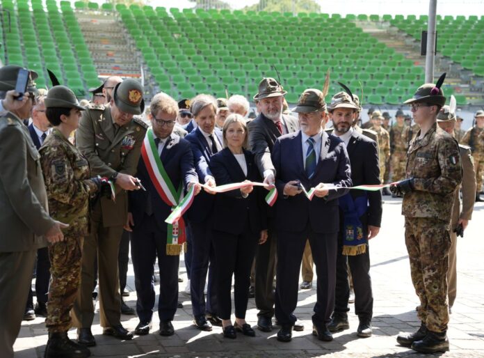 Adunata, inaugurazione della Cittadella