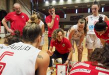 Basket femminile A2: la Velcofin Interlocks Vicenza di coach Zara inizia a Roseto il “tour” di trasferte Coach Zara in un time out di Velcofin Interlocks Vicenza vs Bolzano
