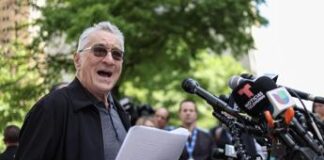 De Niro fuori dal tribunale del processo Trump: “Se torna scordiamoci la libertà” De Niro fuori dal tribunale del processo Trump: se torna scordiamoci la libertà
