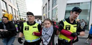 Eurovision, proteste contro Israele: Greta Thunberg arrestata