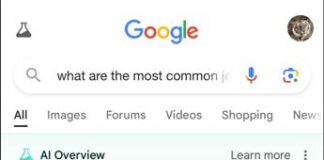 Google, nuovi problemi con l’IA: suggerisce di mettere la colla sulla pizza