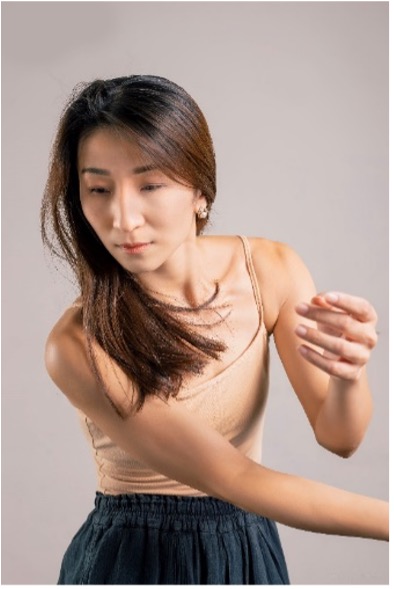 I Chun Hsieh, una delle danzatrici di Taiwan ospitate dal TCVi