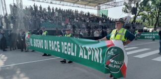 95° Adunata Nazionale degli Alpini a Vicenza: successo da ricordare! ANA, Il messaggio di pace degli alpini nella loro adunata a Vicenza nel 2024 (Foto Giovanni Rolando)