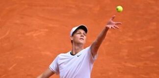Jannik Sinner pronto per il Roland Garros