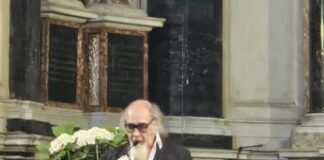 Luciano Di Bacco, tanti colleghi e volti noti ai funerali