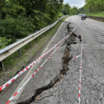 Maltempo, dalla Provincia di Vicenza 500.000 euro per sistemare i versanti franati e riaprire le strade in sicurezza Maltempo, un effetto sulla viabilità in provincia di Vicenza