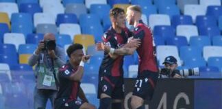 Napoli-Bologna 0-2, gol di Ndoye e Posch: Thiago Motta vede la Champions