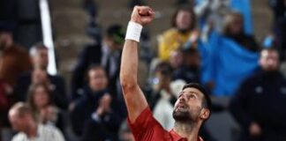 Roland Garros 2024, Djokovic al secondo turno