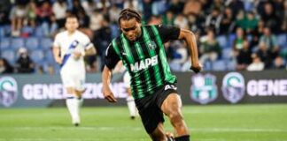 Sassuolo-Inter 1-0, gol di Laurienté