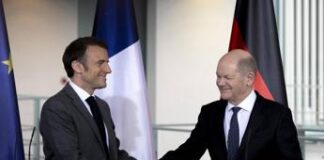 Stasera cena ‘clandestina’ Scholz-Macron a Parigi: i temi sul tavolo