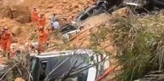 Tragedia in Cina, crolla carreggiata in autostrada: 24 morti