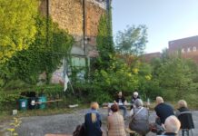 “Vicenza. Città (quasi) bellissima” di Tommaso De Beni e mensile VicenzaPiù Viva presentati all’ex Pettinatura Lanerossi De Beni e Coviello all'ex Pettinatura Lanerossi presentazione Vicenza. Città (quasi) bellissima e VicenzaPiù Viva 7