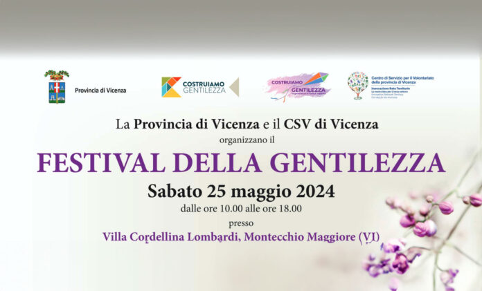 Festival della gentilezza Provincia di Vicenza