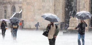 Maltempo sull’Italia, rischio grandine e nubifragi: le previsioni meteo di oggi maltempo italia