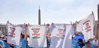 Pfas, dal Vicentino la richiesta al Parlamento italiano: “Al bando le sostanze perfluoroalchiliche” mamme no Pfas