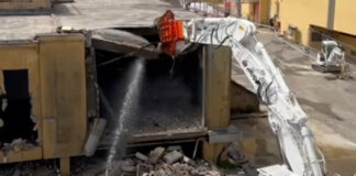 Avviati i lavori di demolizione del Padiglione 2 della Fiera di Vicenza padiglione 2 fiera vicenza