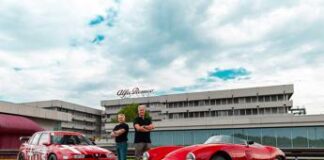 Alfa Romeo e Nicola Larini insieme alla 1000 Miglia 2024