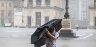 Allerta maltempo oggi, piogge e temporali: le regioni a rischio
