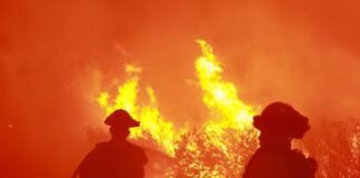California, incendio nella contea di Los Angeles: 1.200 evacuati
