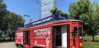 Epatite C, a Milano campagna di sensibilizzazione sale sul tram