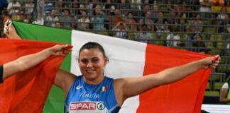 Europei atletica, Fantini oro nel martello femminile. Tortu argento nei 200