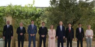 G7 al via, Meloni ai leader: “Molto lavoro da fare, certa di risultati concreti”